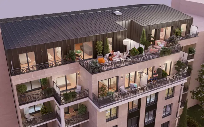 Programme immobilier neuf Champigny-sur-marne en frontière du parc du tremblay à Champigny-sur-Marne