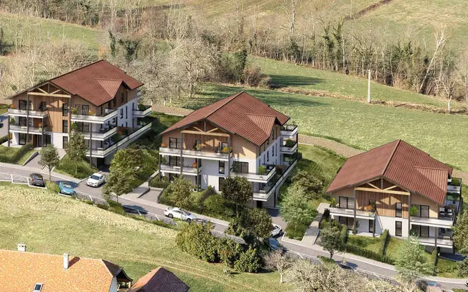 Programme immobilier neuf Dingy-en-vuache charmant village proche de vulbens à Dingy-en-Vuache