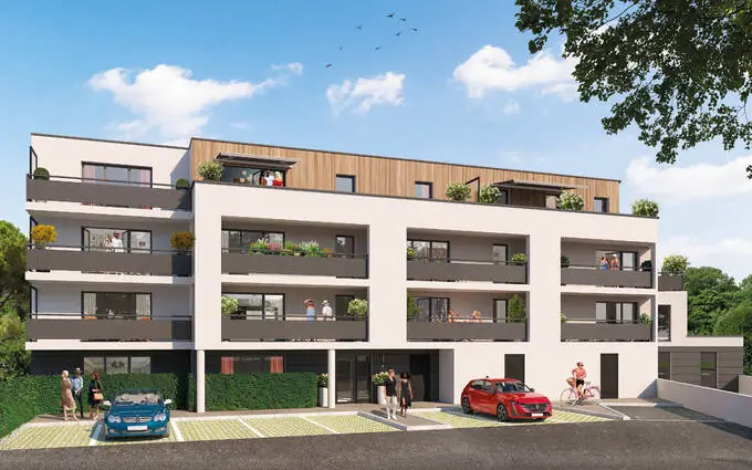 Programme immobilier neuf Quimper à moins de 30 min en voiture de la plage de bénodet à Quimper