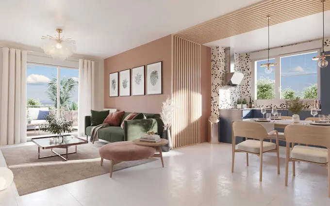 Programme immobilier neuf Dijon à 3 min en voiture de la toison d'or à Dijon