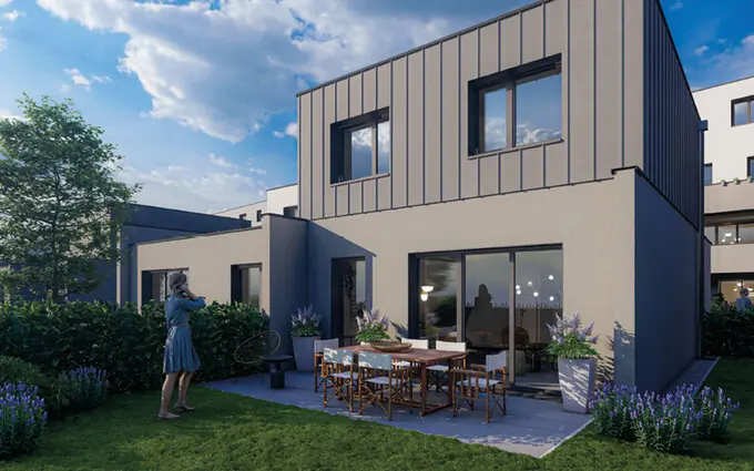 Programme immobilier neuf Dijon nord nouveau quartier maisons neuves à 2 min du t2 à Dijon