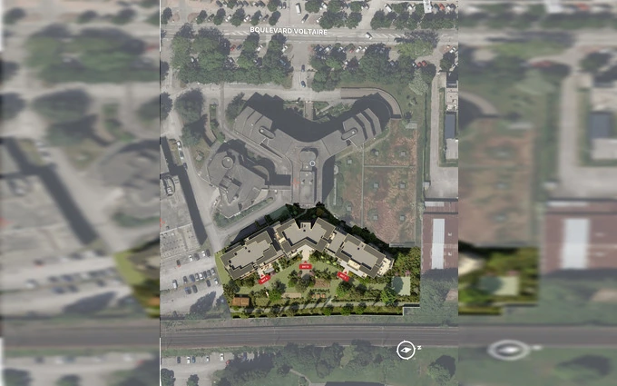 Programme immobilier neuf Square voltaire à Dijon