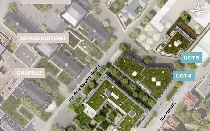 Programme immobilier neuf Clos saint-louis acte ii - ilot 4 à Saint-Germain-en-Laye