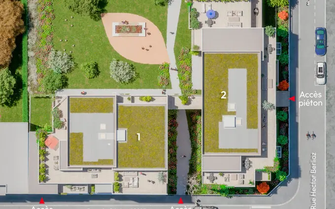 Programme immobilier neuf Décibel à Décines-Charpieu