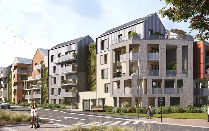 Programme immobilier neuf Orléans proche tramway b droits de l'homme