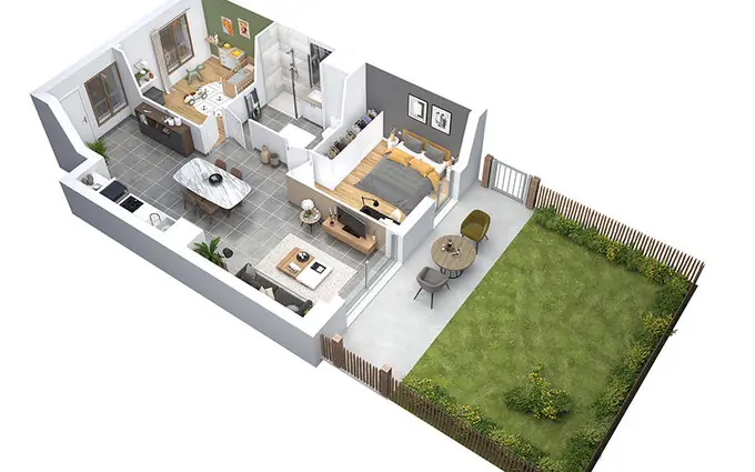 Programme immobilier neuf L'Azuré à Aytré
