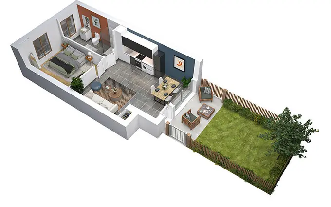 Programme immobilier neuf L'Azuré à Aytré