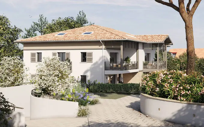 Programme immobilier neuf Anglet à 12 minutes à pied de la plage de la chambre d'amour à Anglet