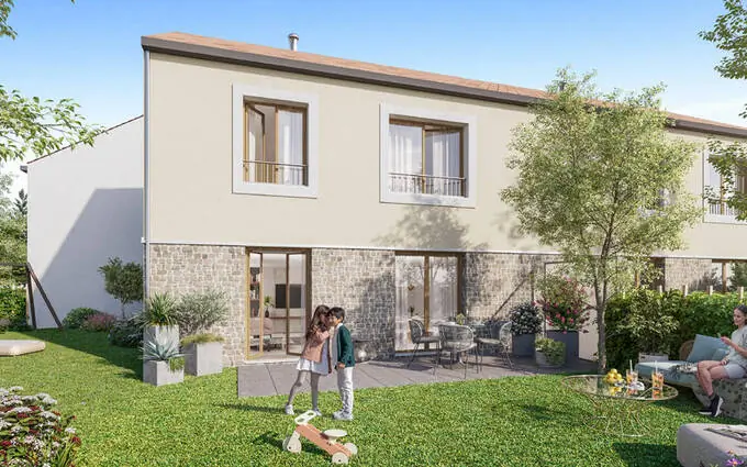 Programme immobilier neuf Le Plessis-Pâté à 8 min à vélo du campus universitaire à Le Plessis-Pâté