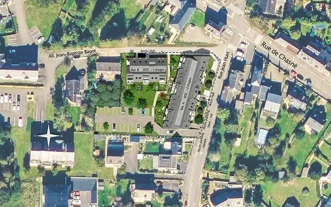 Programme immobilier neuf Opale à Saint-Aubin-d'Aubigné