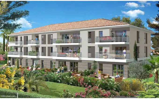 Programme immobilier neuf Antibes à 7 minutes en voiture de la plage de fontonne ouest à Antibes