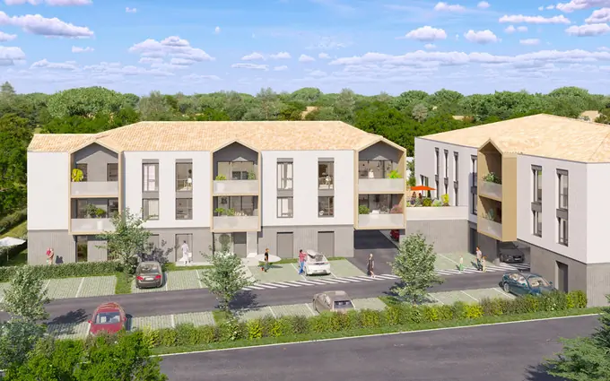 Programme immobilier neuf Carcans entre le lac d'hourtins et le parc du médoc à Carcans