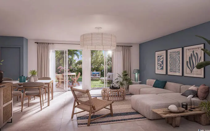 Programme immobilier neuf Douvaine à 7 min à pied de la mairie et de son arrêt de bus à Douvaine