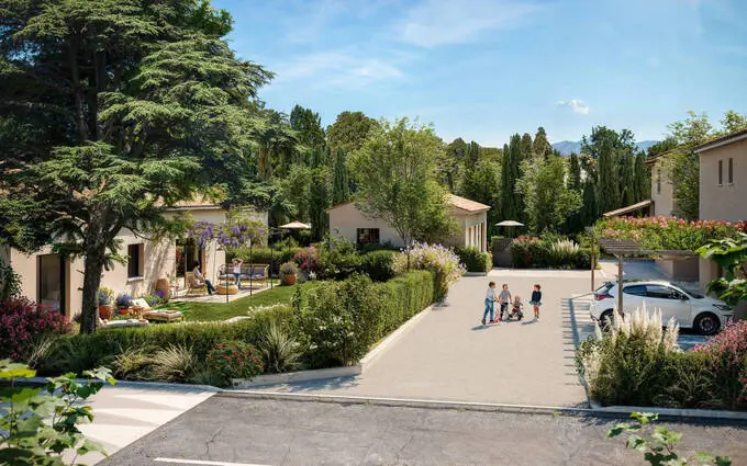 Programme immobilier neuf Saint-cannat maisons intimistes à 7 min des bus proche centre à Saint-Cannat