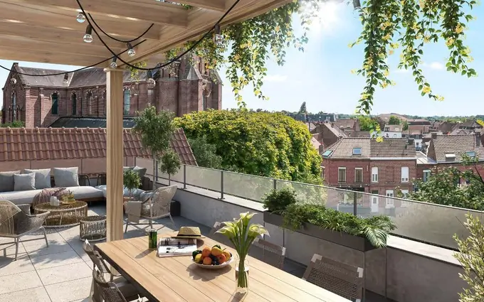 Programme immobilier neuf Mouvaux au pied des commerces et du parc du hautmont à Mouvaux