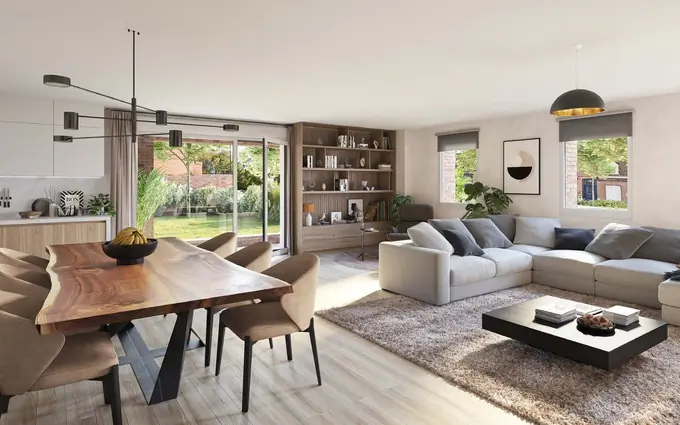 Programme immobilier neuf Mouvaux au pied des commerces et du parc du hautmont à Mouvaux