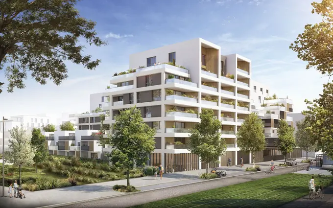 Programme immobilier neuf Toulouse quartier l'ormeau proche parc alalouf