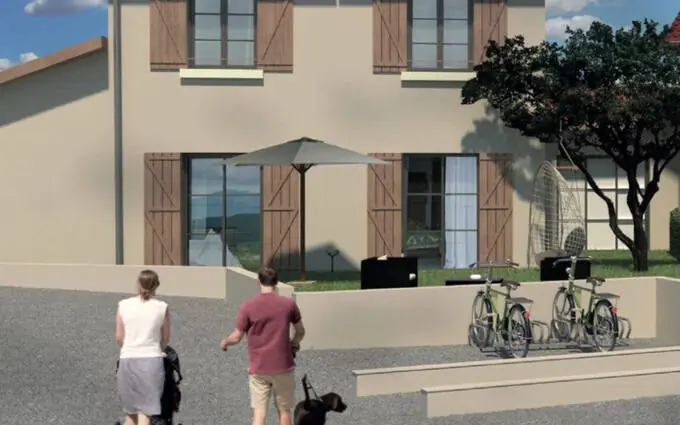 Programme immobilier neuf Neuville-sur-saône secteur calme à 10 min de la saône à Neuville-sur-Saône