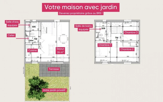 Programme immobilier neuf Les jardins du printemps à Scionzier