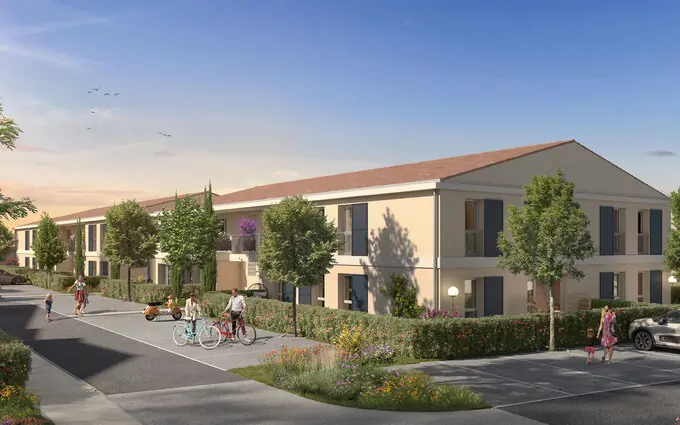 Programme immobilier neuf Les jardins d'adrien rousseau à Carpentras (84200)