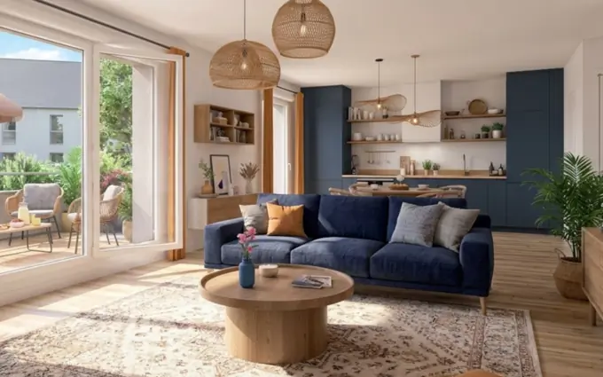 Programme immobilier neuf Sorigny quartier résidentiel proche de Tours à Sorigny