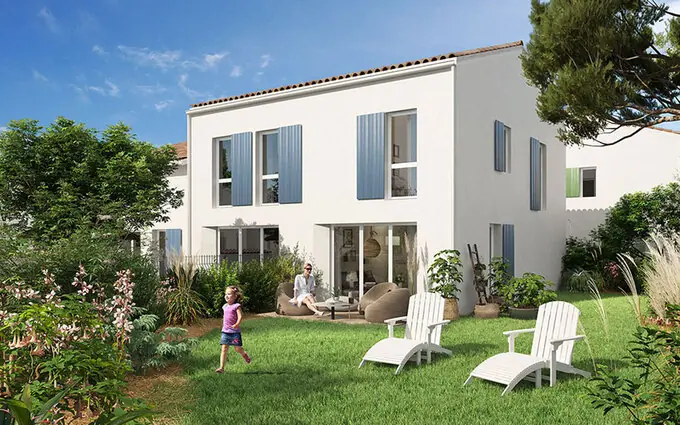 Programme immobilier neuf Breuillet maisons coeur de bourg à 10 min de route des plages à Breuillet