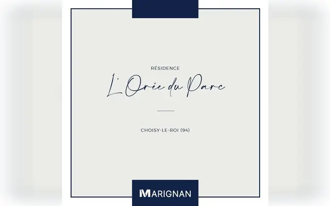 Programme immobilier neuf L'orée du parc à Choisy-le-Roi