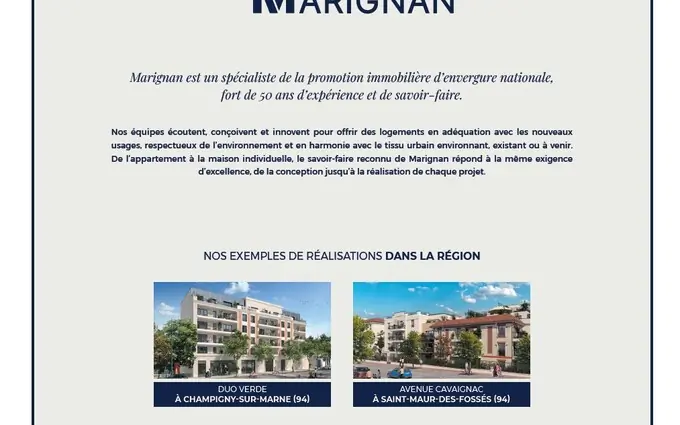 Programme immobilier neuf L'orée du parc à Choisy-le-Roi