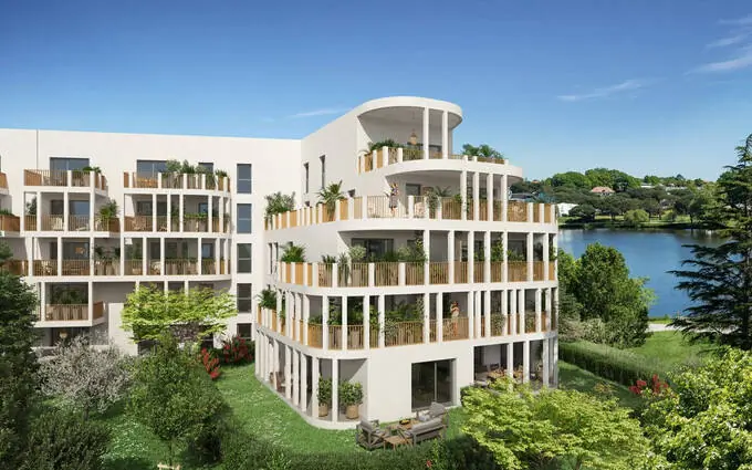 Programme immobilier neuf Saint-paul-lès-dax face au lac christus à Saint-Paul-lès-Dax