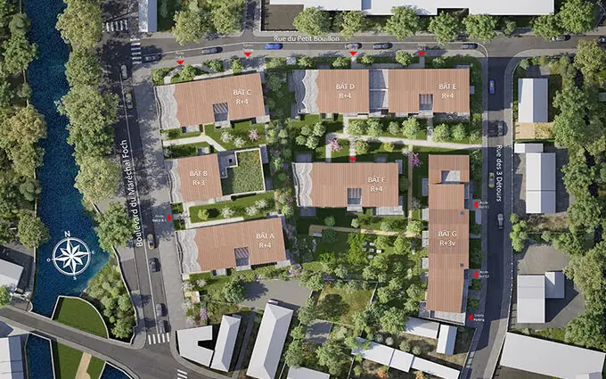 Programme immobilier neuf Les reflets de l'Eure à Chartres