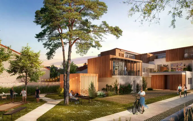 Programme immobilier neuf Bordeaux à 15 min de l'hôtel de ville à Bordeaux