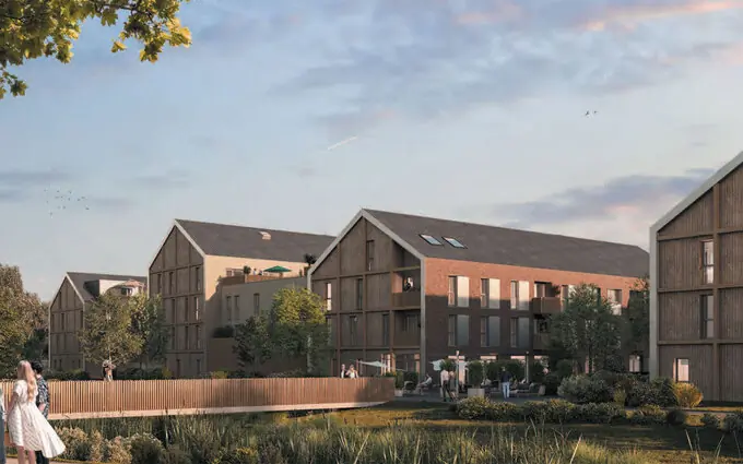 Programme immobilier neuf Villeneuve-d'ascq à 400m du métro m2 et du tramway