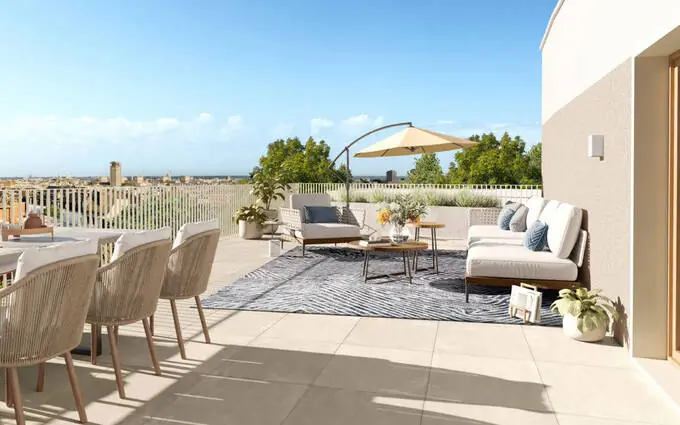 Programme immobilier neuf Le havre quartier des gobelins à 9 min à pied du tramway a et b à Le Havre