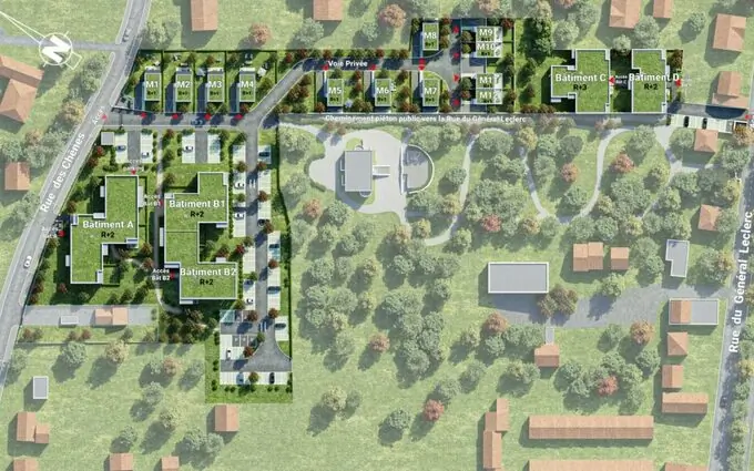 Programme immobilier neuf Plein sud à Pomponne