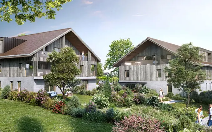 Programme immobilier neuf Yvoire coeur du village à 6 min du lac léman à Yvoire