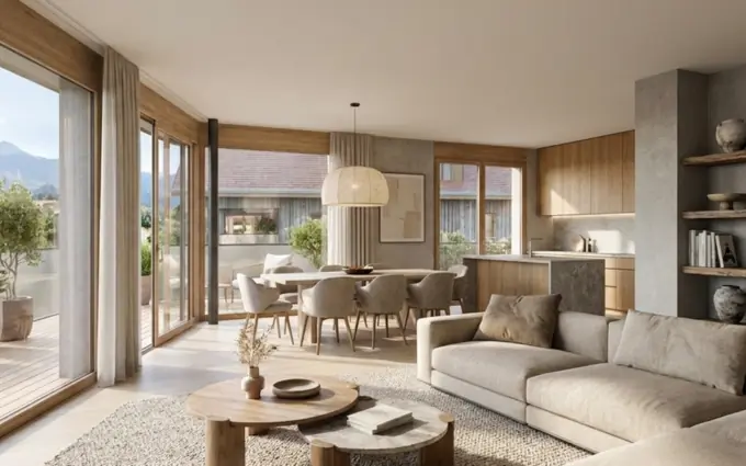 Programme immobilier neuf Yvoire coeur du village à 6 min du Lac Léman à Yvoire