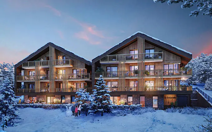 Programme immobilier neuf Cluses proche des pistes de ski des carroz-d'arraches à Cluses