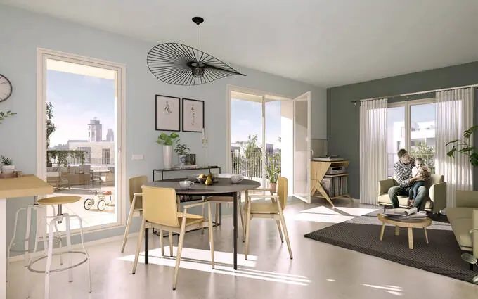 Programme immobilier neuf Dunkerque face au port de plaisance à Dunkerque