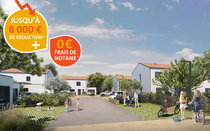 Programme immobilier neuf Les jardins d'ilaris à Saint-Hilaire-de-Riez