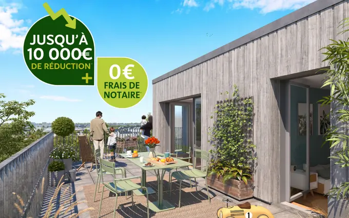 Programme immobilier neuf Natureo - essencia à Nantes (44000)