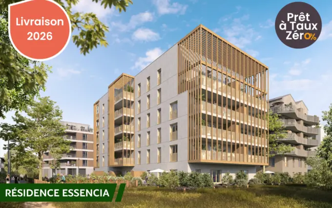 Programme immobilier neuf Natureo - essencia à Nantes