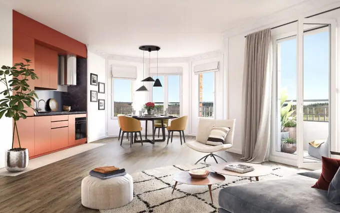 Programme immobilier neuf Les allées du parc à Aubervilliers