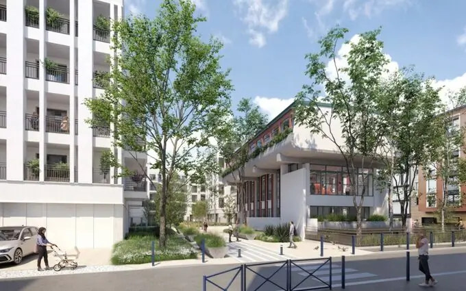 Programme immobilier neuf Les Allées du Parc à Aubervilliers