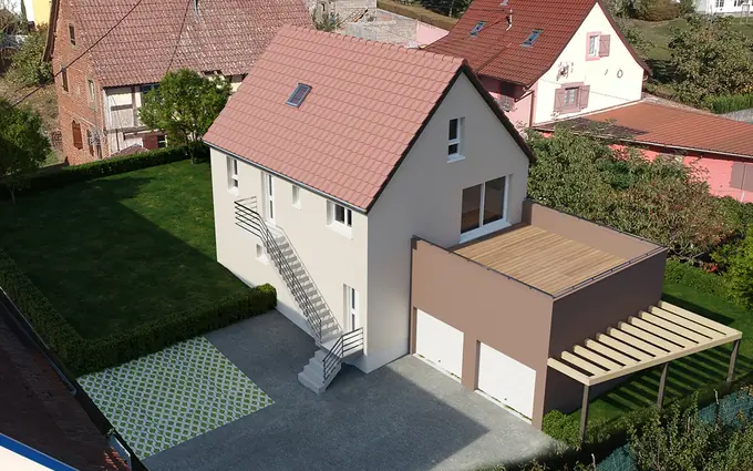 Programme immobilier neuf Durningen entre ville et campagne proche mairie à Durningen