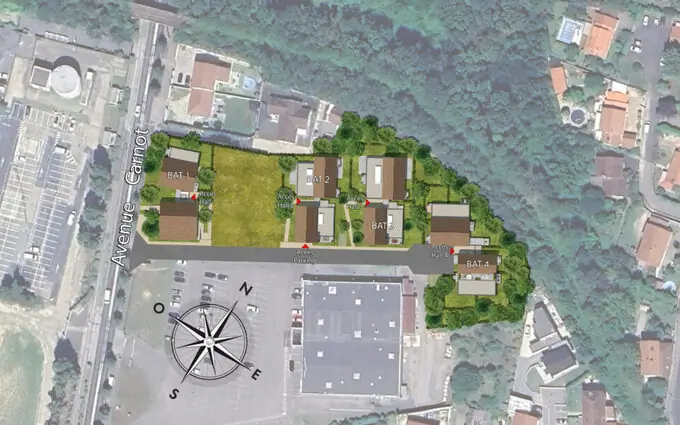 Programme immobilier neuf Côté saône à Neuville-sur-Saône