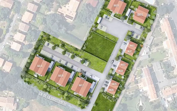 Programme immobilier neuf Les jardins de la brossardiere à La Roche-sur-Yon