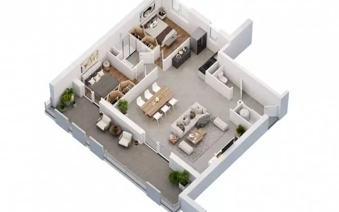 Programme immobilier neuf Parentis-en-born à 150m de la place de l'église à Parentis-en-Born