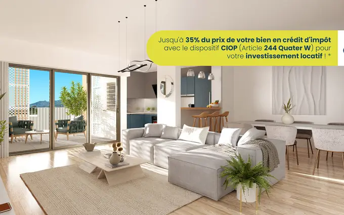 Programme immobilier neuf Saint-louis à 15 min de route de saint-pierre