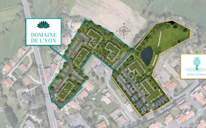 Programme immobilier neuf Domaine de l'Yon à La Roche-sur-Yon