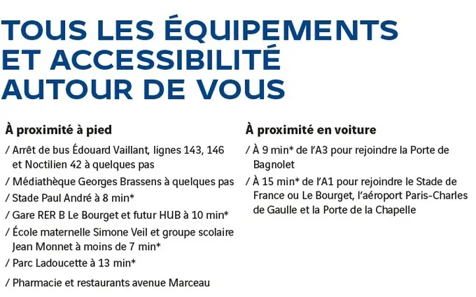 Programme immobilier neuf Les terrasses marceau tr2 b à Drancy